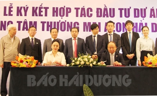 Investment in AEON Mall Hai Duong dealt